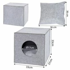 Lionto Katzenhöhle Aus Filz + Kissen - Regalhöhle Hellgrau 15 Lionto Katzenhöhle Aus Filz + Kissen - Regalhöhle Hellgrau -ANIMONDA Verkäufe 0036ad3586b9e5b8aa1bb1f52a56e5965826010c 1657087 de DE 2b68111a4f546f7cced3383cb08d3c588e71ff66KPpA0Q