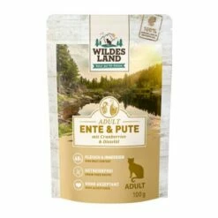 WILDES LAND Adult 12x100g Ente & Pute