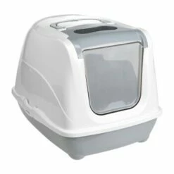 AniOne Katzentoilette Flip Cat M Grau