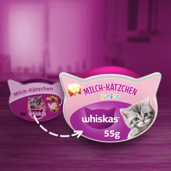 Whiskas Snacks Milch-Kätzchen 8x55g 9 Whiskas Snacks Milch-Kätzchen 8x55g – Bild 7