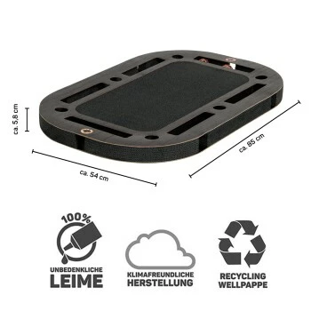 Canadian Cat Company Katzenspielplatz PlayPlate Black Schwarz 9 Canadian Cat Company Katzenspielplatz PlayPlate Black Schwarz – Bild 7