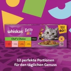 Whiskas Tasty Mix Multipack Chef's Choice In Sauce 40 X 85g -ANIMONDA Verkäufe 1b5210eeef7f453606dcc23e2b6bf2495ca4331f 1410720 de DE Whiskas 5