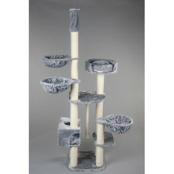 RHR Quality Kratzbaum Catdream De Luxe Hellgrau 6 RHR Quality Kratzbaum Catdream De Luxe Hellgrau – Bild 4