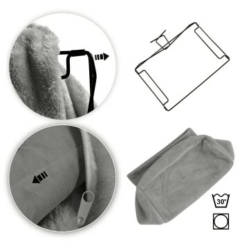 Lionto Katzenbett Für Heizungen Dunkelgrau 7 Lionto Katzenbett Für Heizungen Dunkelgrau – Bild 5