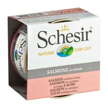 Schesir Natural 24x85g Lachs 3 Schesir Natural 24x85g Lachs