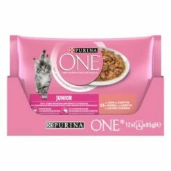 Purina ONE Junior Kittenfutter Nass Zarte Stückchen In Sauce Lachs 48x85g -ANIMONDA Verkäufe 30c5f2a78be037af3e73a8e877c09dbab8be2a14 1356454 de DE purina one 2