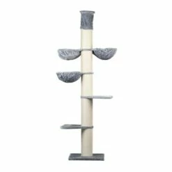 RHR Quality Kratzbaum Maine Coon Tower Plus Creme/ Beige/ Grau