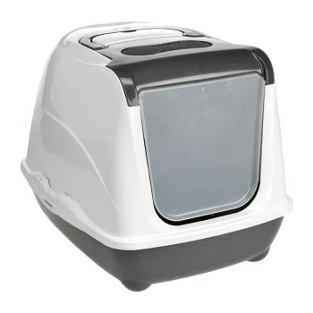 AniOne Katzentoilette Flip Cat S Dunkelgrau 3 AniOne Katzentoilette Flip Cat S Dunkelgrau
