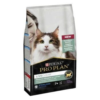 PRO PLAN Liveclear Sterilised Senior 7+ Truthahn 1,4 Kg 3 PRO PLAN Liveclear Sterilised Senior 7+ Truthahn 1,4 Kg