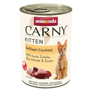 Animonda Carny Kitten Geflügel Cocktail 12x400 G 3 Animonda Carny Kitten Geflügel Cocktail 12x400 G
