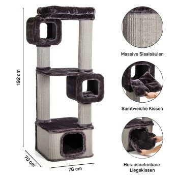 Canadian Cat Company Kratzbaum Ottawa Anthrazit 5 Canadian Cat Company Kratzbaum Ottawa Anthrazit – Bild 3