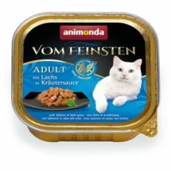 Animonda Vom Feinsten Getreidefrei 32x100g Lachs, In Kräutersauce