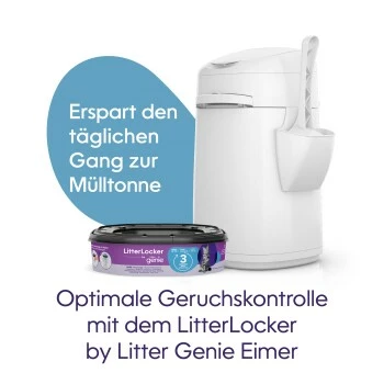 HabaPet LitterLocker By Litter Genie Katzenstreu Entsorgungseimer 5 HabaPet LitterLocker By Litter Genie Katzenstreu Entsorgungseimer – Bild 3