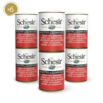 Schesir Adult 6x140g Thunfisch Mit Garnelen 3 Schesir Adult 6x140g Thunfisch Mit Garnelen