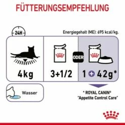 ROYAL CANIN Appetite Control Care 12 X 85 G -ANIMONDA Verkäufe 69b721e4d82df800ee6648830282589f7444e107 1344684 5