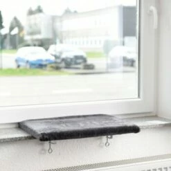 Canadian Cat Company Fensterliege Snuggly Place M Anthrazit