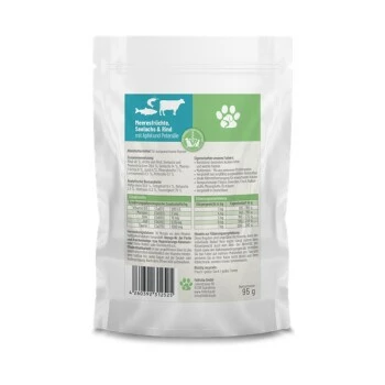 Fellicita Meeresfrüchte, Seelachs & Rind 12x 95g Frischebeutel 4 Fellicita Meeresfrüchte, Seelachs & Rind 12x 95g Frischebeutel – Bild 2