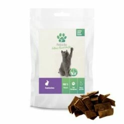 Fellicita Kaninchen Fleischstreifen 6x 50g Fellonis Katzensnacks