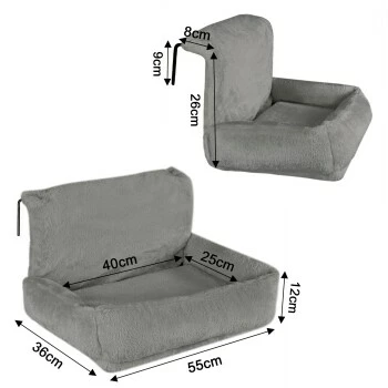 Lionto Katzenbett Für Heizungen Dunkelgrau 8 Lionto Katzenbett Für Heizungen Dunkelgrau – Bild 6