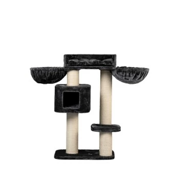 RHR Quality Kratzbaum Devon Rex PLUS Dunkelgrau 3 RHR Quality Kratzbaum Devon Rex PLUS Dunkelgrau