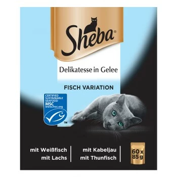 Sheba Delikatesse In Gelee 60x85g 5 Sheba Delikatesse In Gelee 60x85g – Bild 3