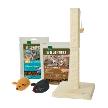 AniOne REAL NATURE WILDERNESS Starterpaket Für Kitten + Kratzbaum 3 AniOne REAL NATURE WILDERNESS Starterpaket Für Kitten + Kratzbaum