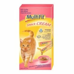 MultiFit Snack Cream 11x7x15g Lachs & Inulin