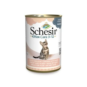 Schesir Junior Huhn Mit Aloe 24x85 G 3 Schesir Junior Huhn Mit Aloe 24x85 G