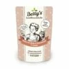 Betty's Landhausküche Frischebeutel Huhn Mit Lachs 12 X 100g Für Katze
