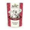 Betty's Landhausküche Frischebeutel Rind & Herz 12 X 100g Für Katze