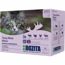 BOZITA Multibox Fleisch-Menü In Soße 12x85g