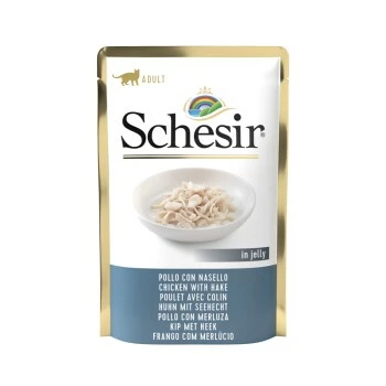 Schesir Adult 20x85g Huhn Mit Seehecht 3 Schesir Adult 20x85g Huhn Mit Seehecht