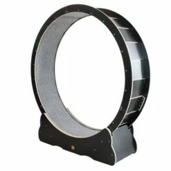 Canadian Cat Company Katzenlaufrad Aus Holz XL Schwarz