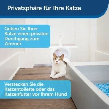 PetSafe Katzentunnel Für Zimmertüren, Weiß 5 PetSafe Katzentunnel Für Zimmertüren, Weiß – Bild 3