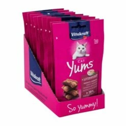 Vitakraft Cat Yums 9x40g Leberwurst