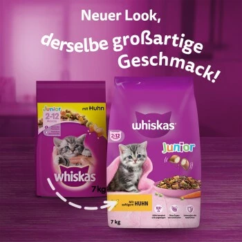 Whiskas Junior Huhn 7 Kg 6 Whiskas Junior Huhn 7 Kg – Bild 4