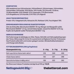 The Better Cat Nassfutter Huhn & Forelle 595 G -ANIMONDA Verkäufe e9af15afb9d54bef5294bb1a5c9555f755b389b8 1664526 de DE f51d098c1ab564eb9507b2cf81107d63594aa589GScbpT