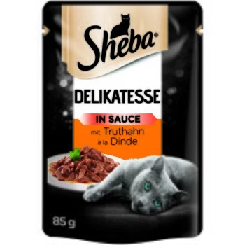Sheba Portionsbeutel Delikatesse 24 X 85g In Sauce Truthahn & Pute 3 Sheba Portionsbeutel Delikatesse 24 X 85g In Sauce Truthahn & Pute