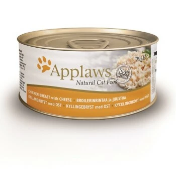 Applaws Adult 24x70g Hühnerbrust Mit Käse 3 Applaws Adult 24x70g Hühnerbrust Mit Käse