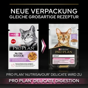 PRO PLAN PURINA Delicate Nutrisavour 26x85g Truthahn 5 PRO PLAN PURINA Delicate Nutrisavour 26x85g Truthahn – Bild 3