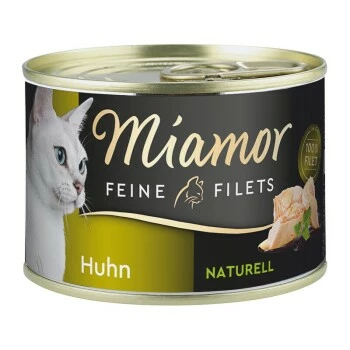 Miamor Feine Filets Naturell Huhn 12x156 G 3 Miamor Feine Filets Naturell Huhn 12x156 G